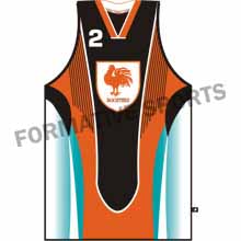 Customised Sublimation Basketball Singlets Manufacturers in Kingston Upon Hull